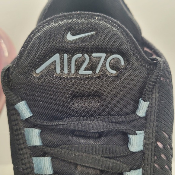 Nike Air Max 270 Sneakers Womens SZ 11 Black Pink Blue DH1080-001 Shoes - Picture 9 of 10
